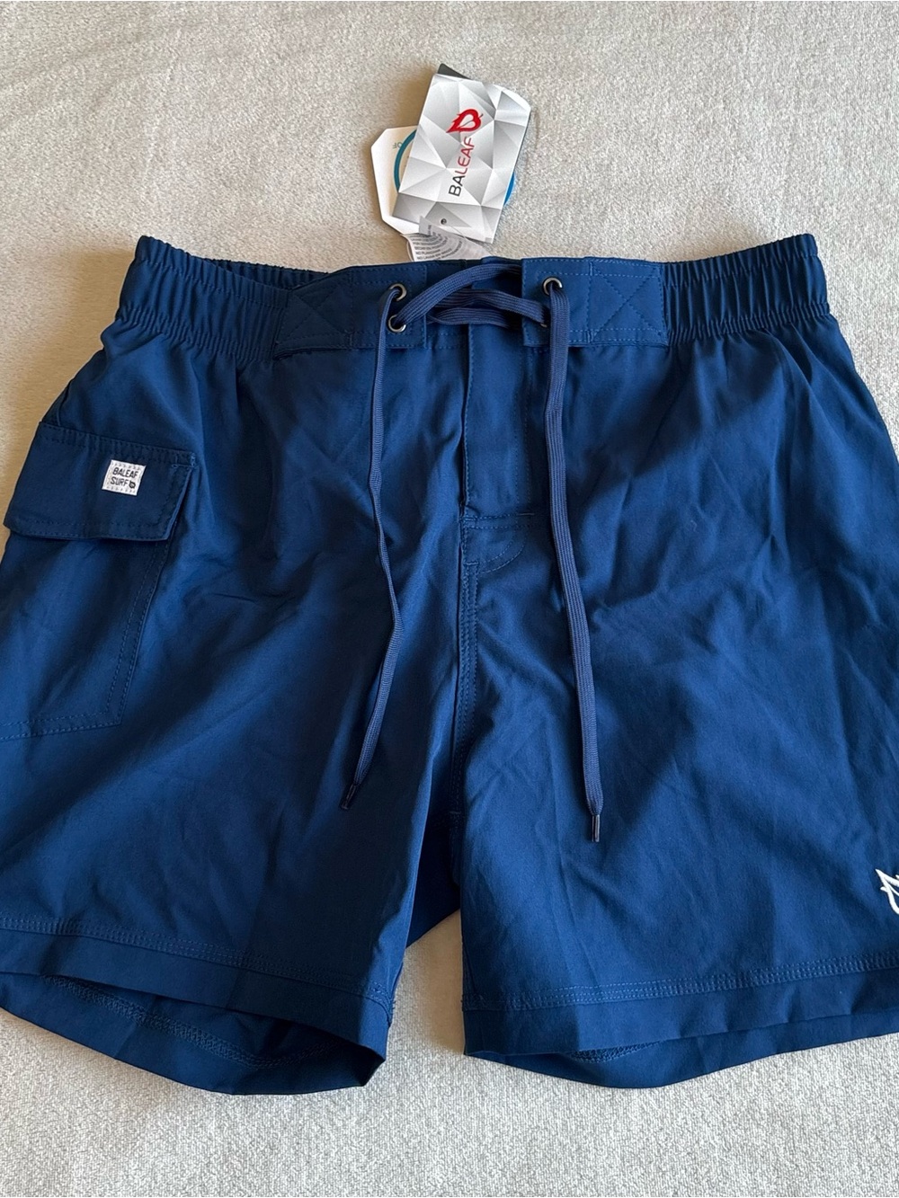 BALEAF Navy Blue Swim Shorts Small